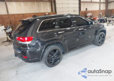 2014 Jeep Grand Cherokee Overland z USA, uszkodzony, nr VIN 1C4RJFCM9EC300096